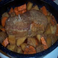 Harvest Pot Roast With Sweet Potatoes_image