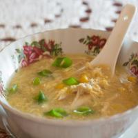 Chinese Chicken and Corn Soup image