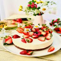 No Bake Strawberry Cheesecake Recipe_image