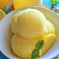 Limoncello Lemon Sorbet (With or Without Mint) image