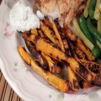 Hungry Girl's Ranch-Tastic Butternut Squash Fries With Bacon_image