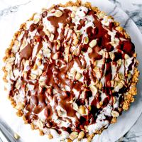 Peanut Buster Parfait Ice Cream Pie with Nutter Butter Crust_image