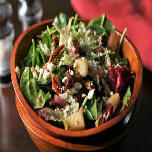 Cherry, Pear, and Pecan Salad image