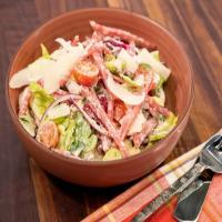Big Italian Salad with Cold Cuts_image