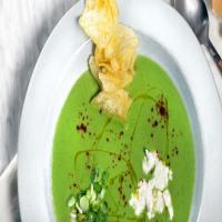 Asparagus Soup with Sumac and Watercress image