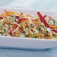 Cabbage and Corn Slaw with Cilantro and Orange Dressing image
