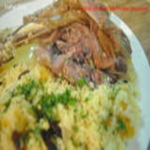 Lamb Shanks With Fruited Couscous_image