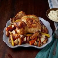 Roasted Chicken with Root Vegetables image