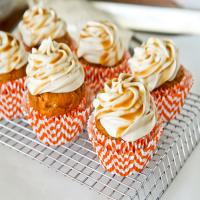 Caramel Pumpkin Cupcakes image
