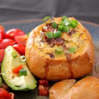 Bacon, Egg, and Cheese-Stuffed Loaf image