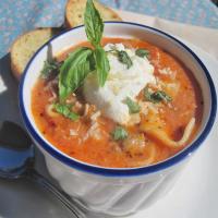 Hearty Italian Lasagna Soup image