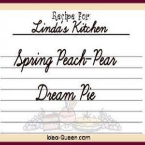 Spring Peach-Pear Dream Pie_image