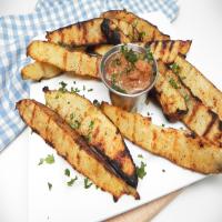 Crispy Grilled Potato Wedges_image