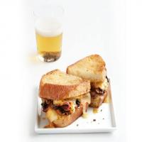 Grilled Ham, Cheese and Mushroom Sandwiches image