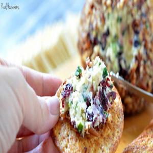 Onion, Cranberry & Pecan Cheese Ball_image