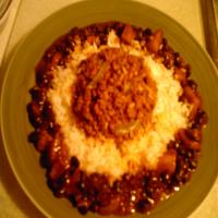 Flavorful Beef, Peppers, and Onions With White Rice image