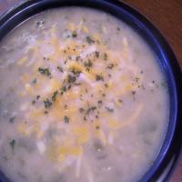 Creamless Celery Potato Soup image