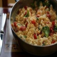 Scrambled Eggs with Tomatoes and Broccoli Recipe - (3.8/5) image