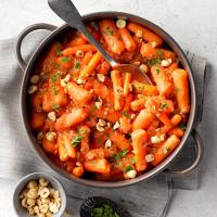 Glazed Marsala Carrots with Hazelnuts image