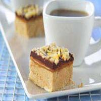 Peanut Butter, Caramel and Almond Bars_image