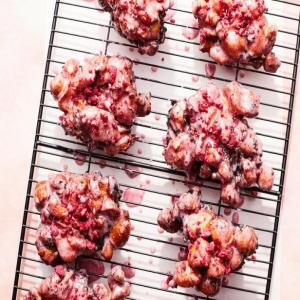 Raspberry Fritters image