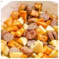 Sweet Potato and Apple Sausage Casserole_image