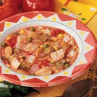 Hearty Chicken Vegetable Soup image