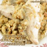 Crock Pot Chicken Stuffing Casserole_image