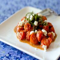 Roasted Cherry Tomatoes With Goat Cheese image