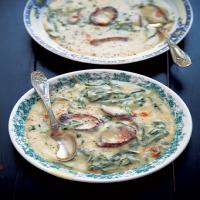 Sopa de Fubà (Collard Greens, Cornmeal, and Sausage Soup) Recipe - (4.4/5) image