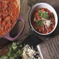 Two Meat Chili with Scallion Cornbread_image