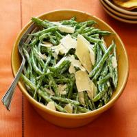 Haricots Verts With Shaved Parmesan_image