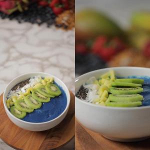 Healthy Smoothie Bowl: Blue Magik Bowl: The Coco-Loco Crunch Recipe by Tasty_image