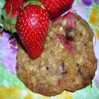 Jumbo Strawberry and Chocolate Oatmeal Cookies image