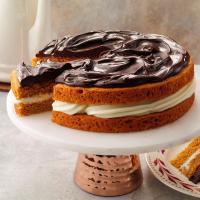 Ganache-Topped Pumpkin Layer Cake image