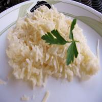 Easy Creamy Garlic and Parmesan Rice_image