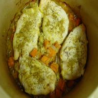 Crock Pot Orange-Curry Chicken With Sweet Potato Pilaf image