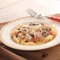 Southwest Bean and Chicken Pasta image