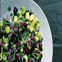 Fava Beans with Red Onion and Mint (Fave con Cipolla Rossa e Menta )_image