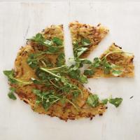 Potato and Leek Galette with Watercress image