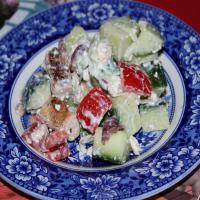 Chicken Souvlaki Salad image