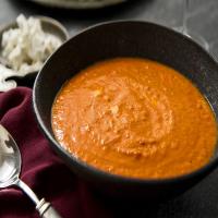 Tomato Bisque With Fresh Goat Cheese image