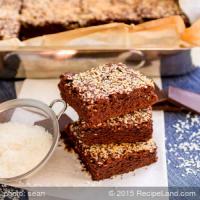 Olive Oil Brownies with Coconut_image