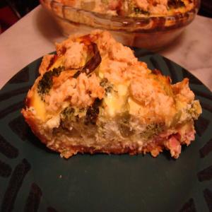 Broccoli, Ham & Cheese Pie_image