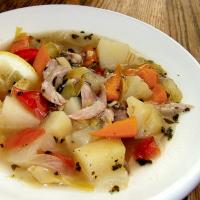 Tangy Greek Chicken Soup (Crock Pot or Not)_image