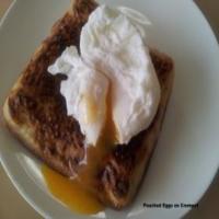 Poached Eggs on Crumpet image