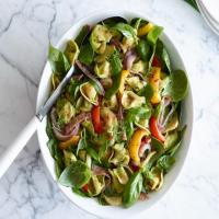 Warm Garlic & Herb Tortellini Salad image