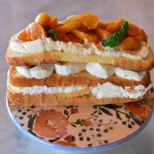 Brown Sugar Peach Icebox Cake_image
