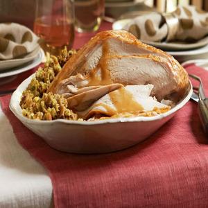 Turkey Breast with Stuffing and Gravy image