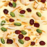 Pistachio, Dried Cranberry, and Toasted Coconut Bark image